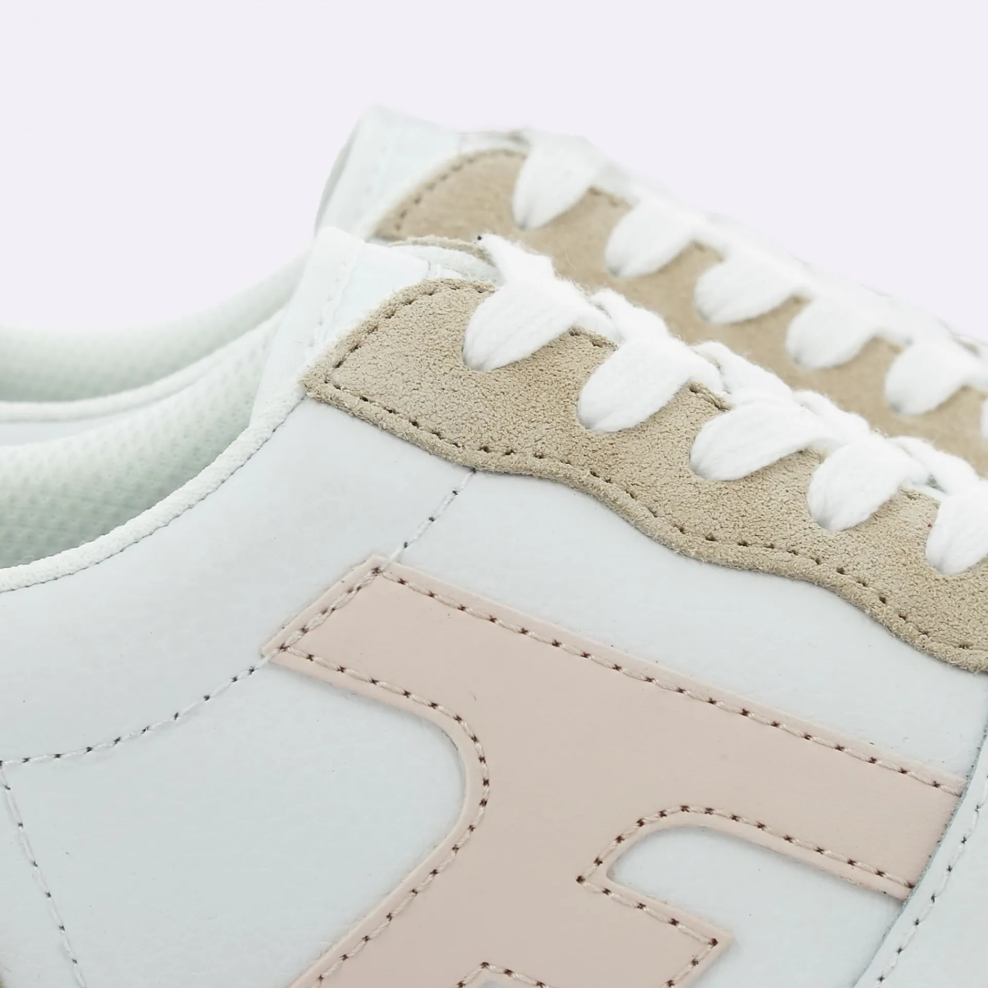 Les Hazel*FAGUO Baskets Beige & Rose