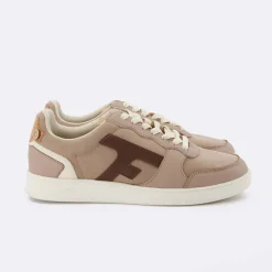 Baskets - Homme*FAGUO Baskets Beige Fonce & Camel