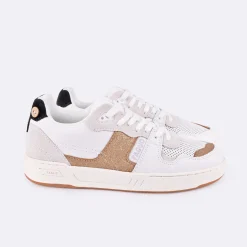 Baskets - Femme*FAGUO Baskets Blanc & Cuivre