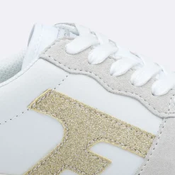 Baskets - Homme*FAGUO Baskets Blanche & Doree