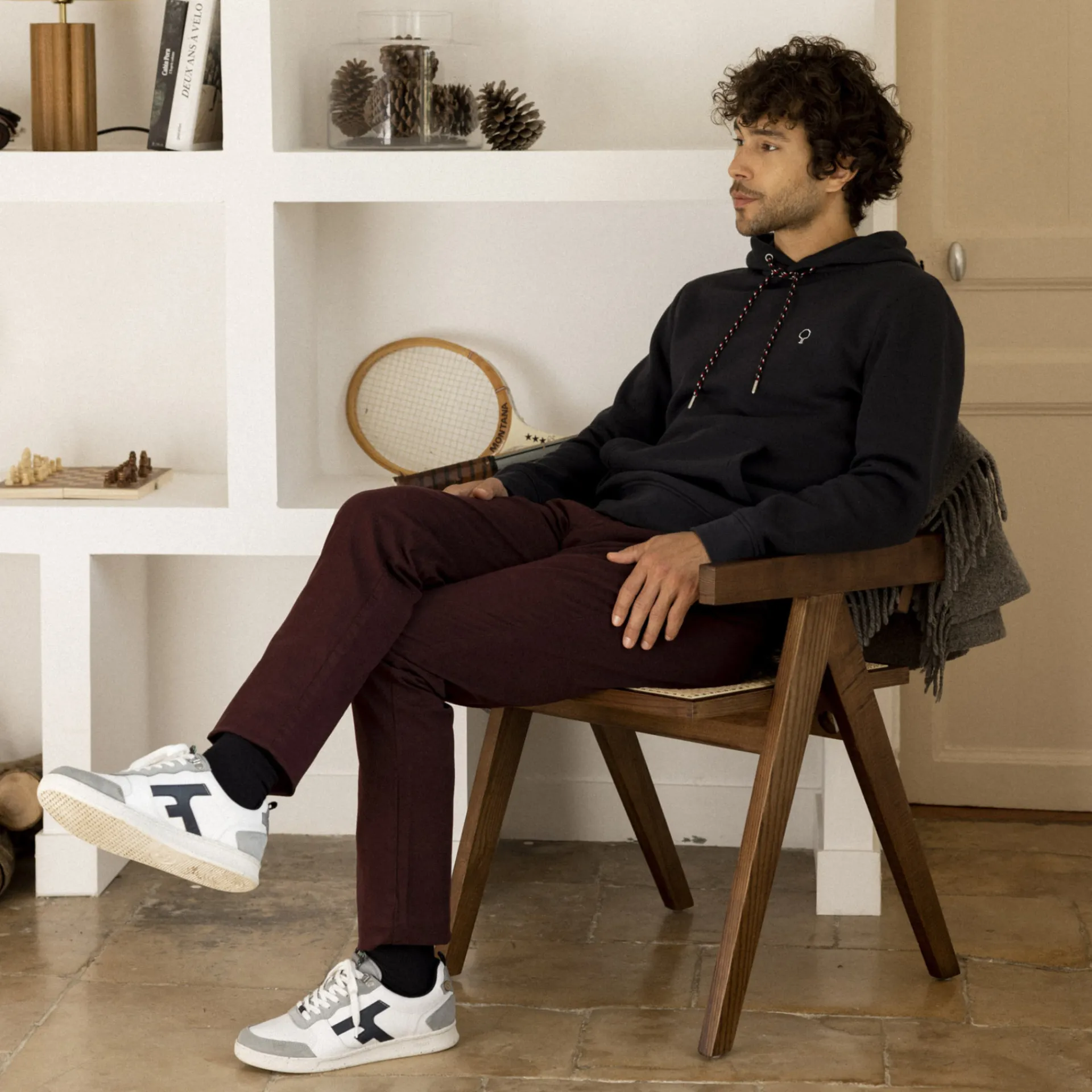 Baskets - Homme*FAGUO Baskets Blanche & Grise