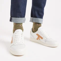 Les Hazel*FAGUO Baskets Blanche & Liege