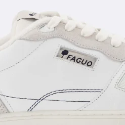 Baskets - Homme*FAGUO Baskets Blanche & Marine