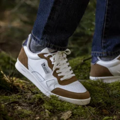 Baskets - Homme*FAGUO Baskets Blanche & Marron