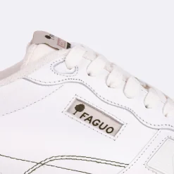 Baskets - Homme*FAGUO Baskets Blanche & Vert Fonce