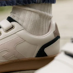 Baskets - Femme*FAGUO Baskets Ecru & Rose Clair