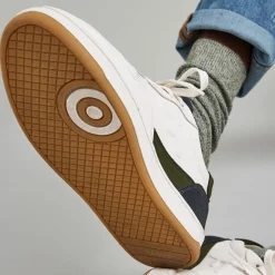 Les Alder*FAGUO Baskets Ecrue & Kaki