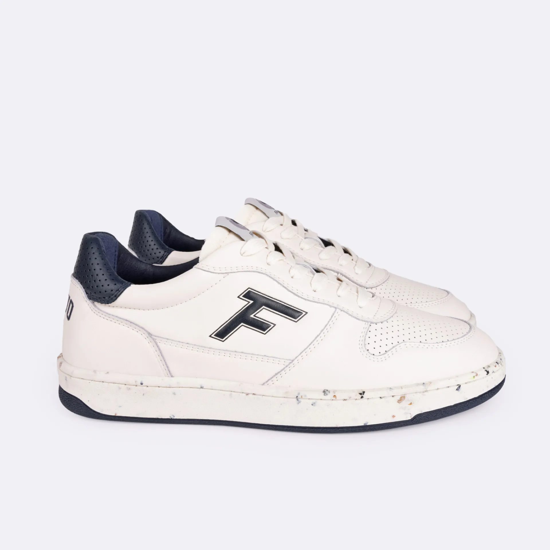 Les Alder*FAGUO Baskets Ecrue & Marine