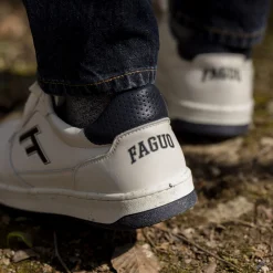 Les Alder*FAGUO Baskets Ecrue & Marine