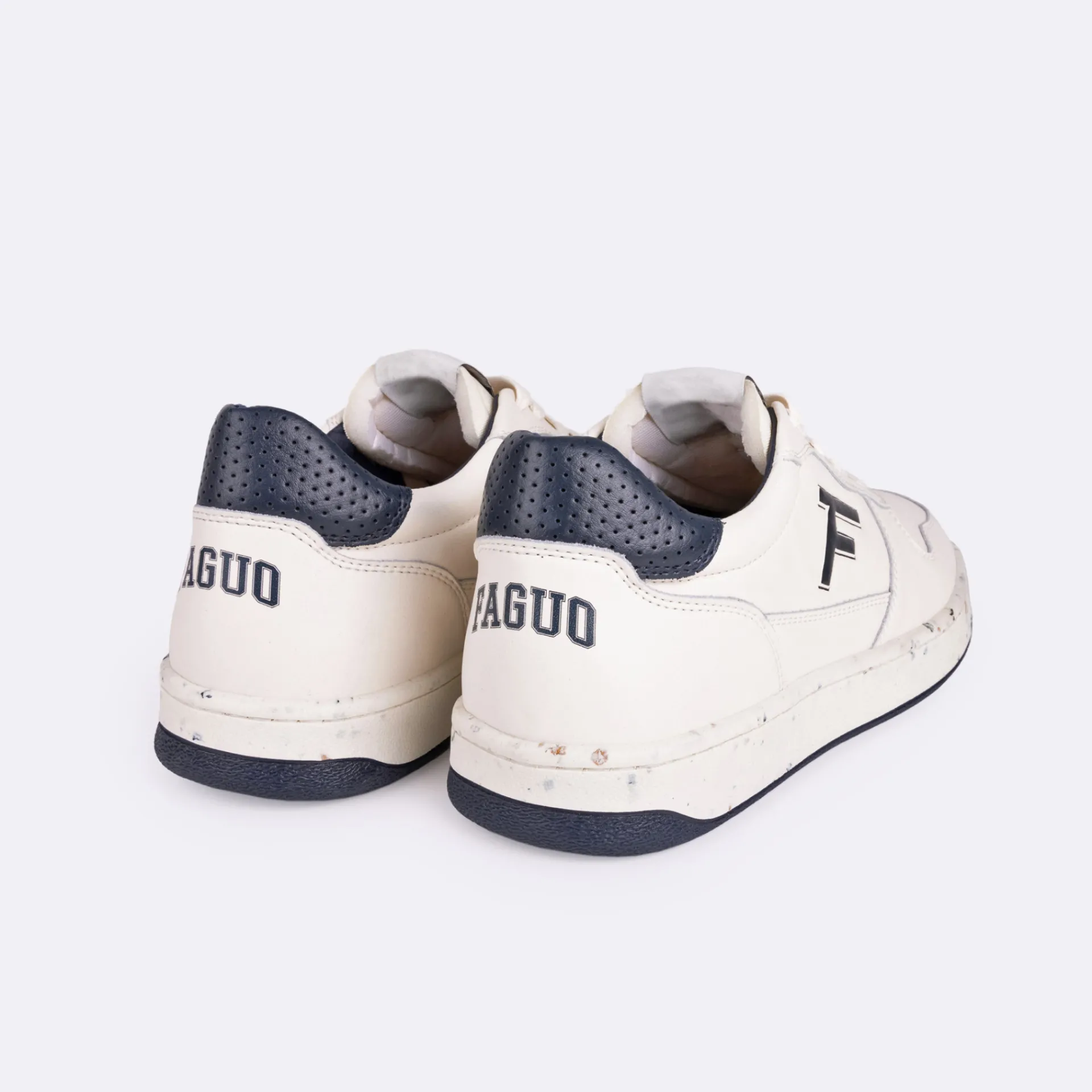 Les Alder*FAGUO Baskets Ecrue & Marine