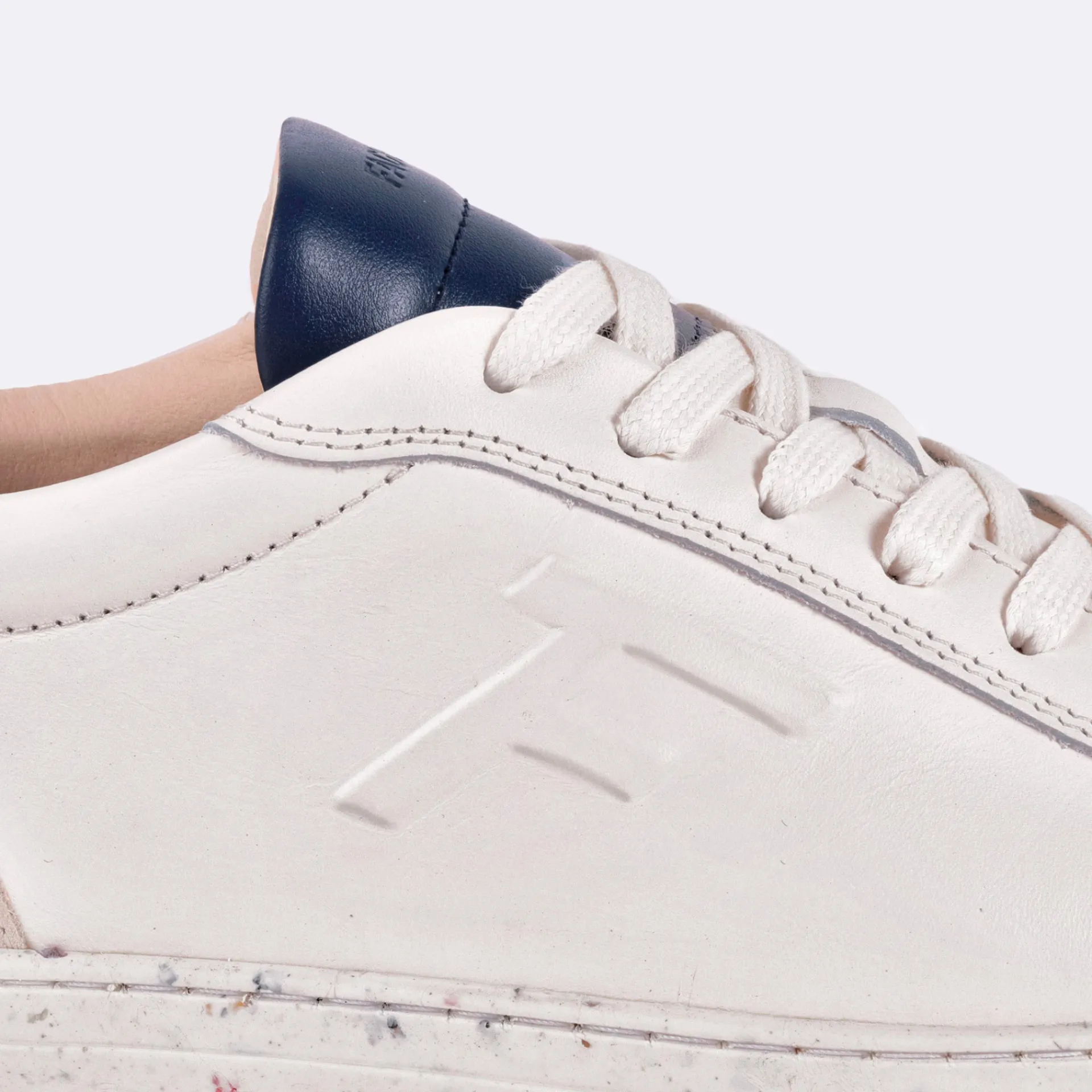 Baskets - Homme*FAGUO Baskets Ecrue & Marine