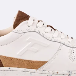 Les Alder*FAGUO Baskets Ecrue & Marron