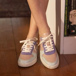 Baskets - Femme*FAGUO Baskets Rose & Menthe