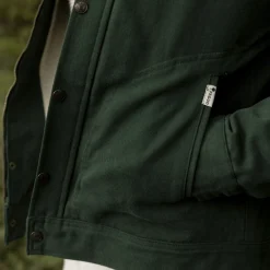 Vestes & Impermeables*FAGUO Blouson Vert Fonce