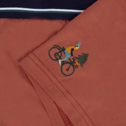 Autres Accessoires*FAGUO Boxer Bleu Marine & Gris Chine Clair