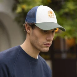 Casquettes & Bonnets*FAGUO Casquette Vert D'Eau & Bleue