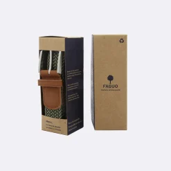 Ceintures*FAGUO Ceinture Kaki & Beige