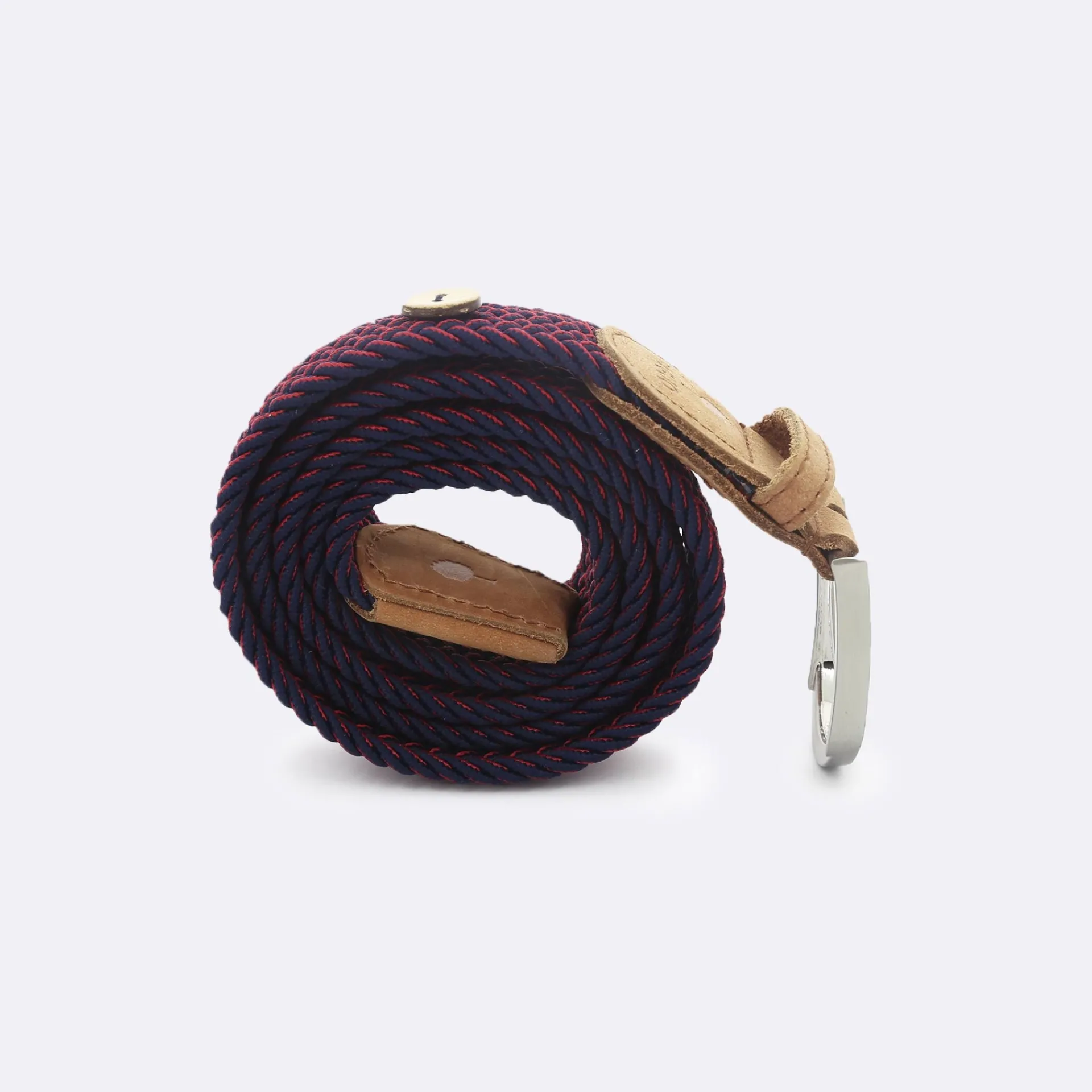 Ceintures*FAGUO Ceinture Rouge Fonce & Marine
