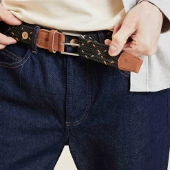 Ceintures*FAGUO Ceinture Vert Fonce & Multicolore