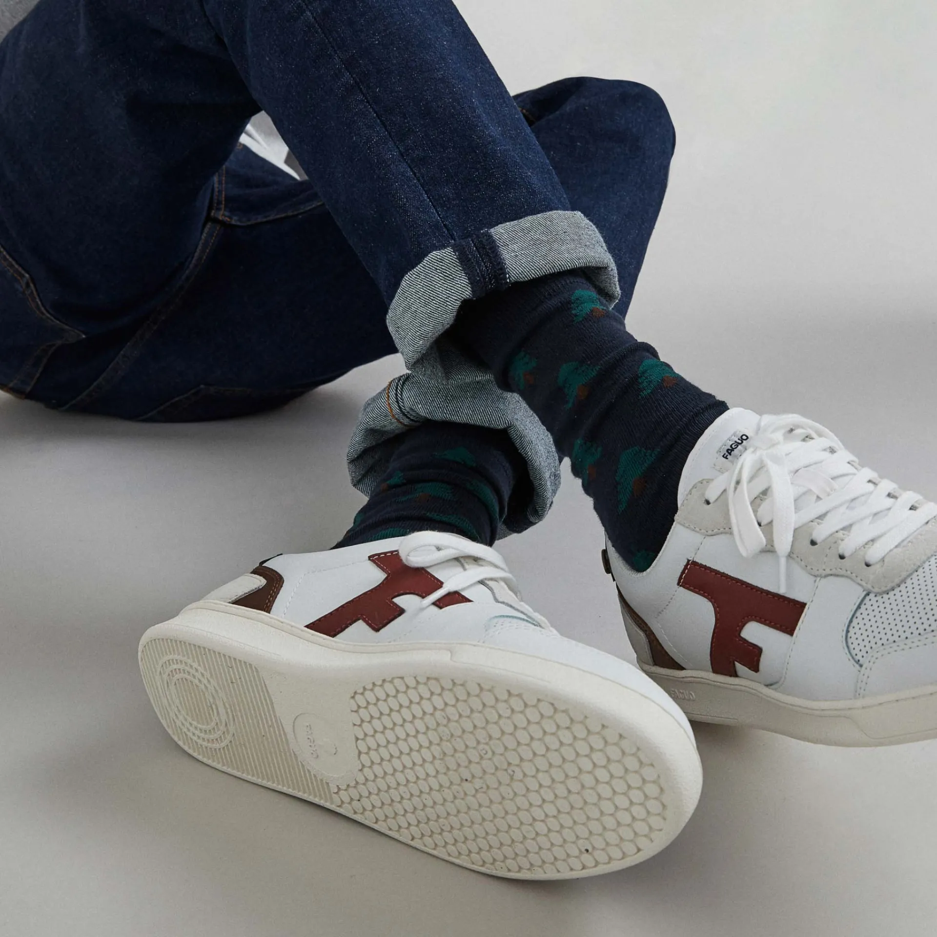 Chaussettes*FAGUO Chaussettes Multicolore & Bleu Marine