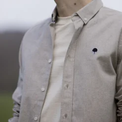 Chemises*FAGUO Chemise Classique Beige