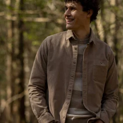 Vêtements*FAGUO Chemise Classique Beige Clair