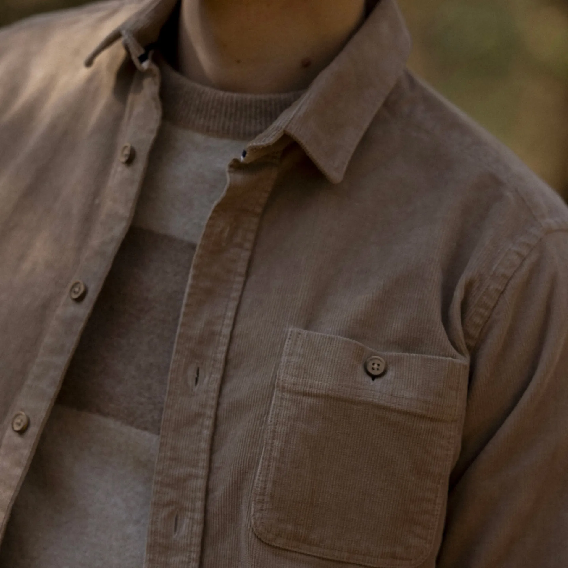 Vêtements*FAGUO Chemise Classique Beige Clair