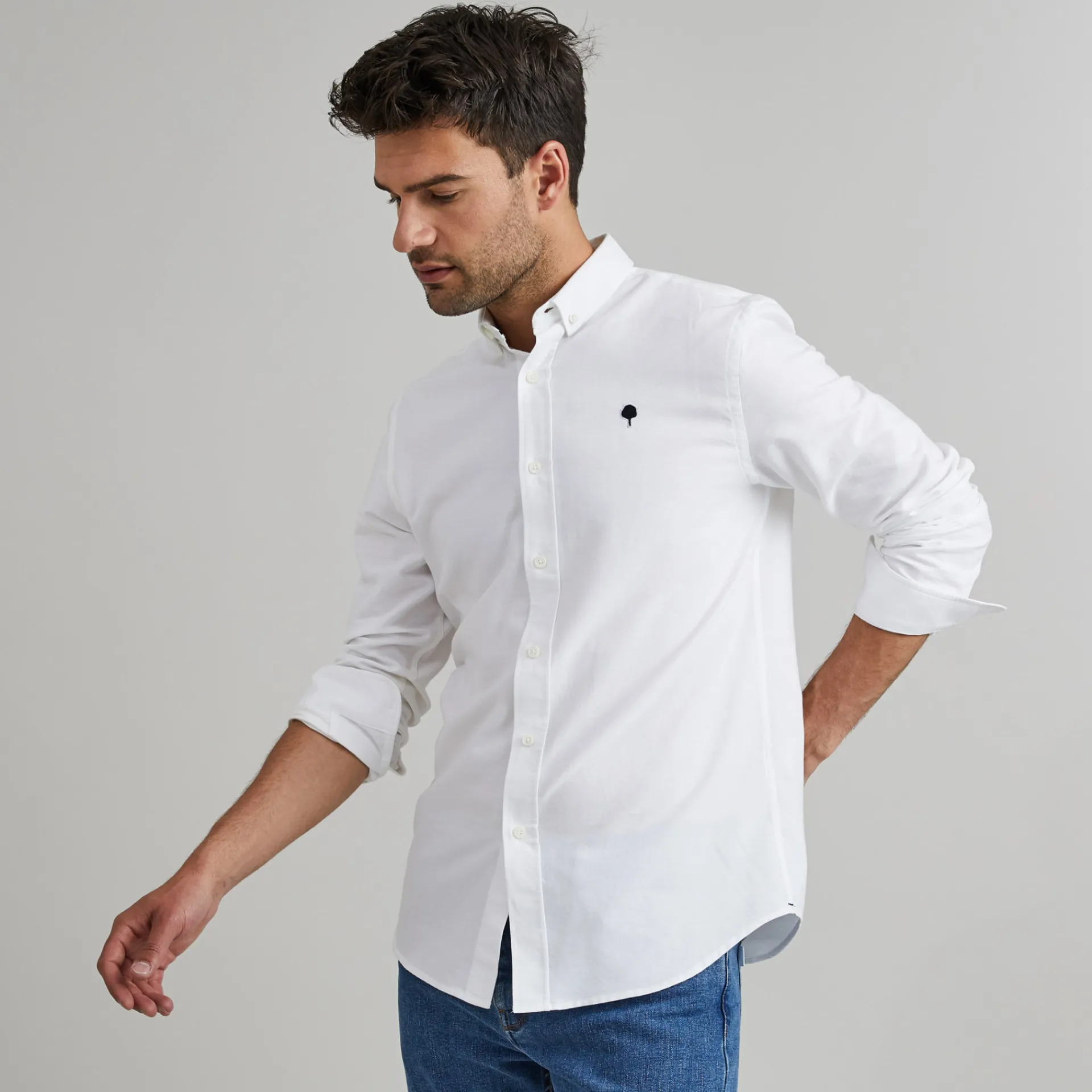 Chemises*FAGUO Chemise Classique Blanche