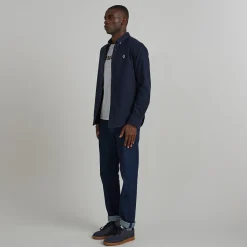 Chemises*FAGUO Chemise Classique Bleu Marine