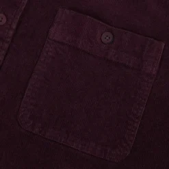 Chemises*FAGUO Chemise Classique Bordeaux Fonce