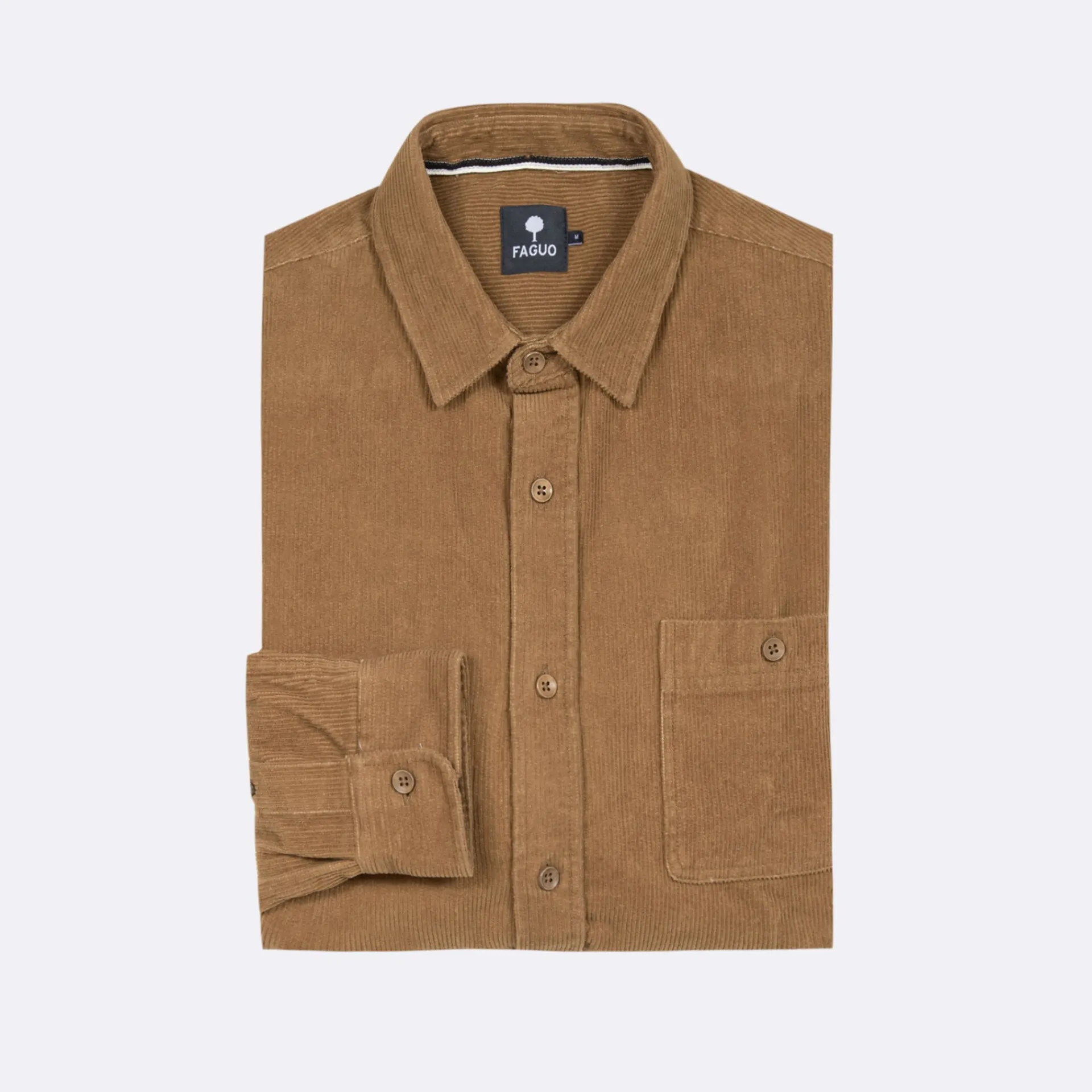 Chemises*FAGUO Chemise Classique Camel