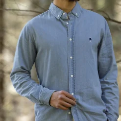 Chemises*FAGUO Chemise Classique Denim Clair