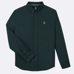 Chemises*FAGUO Chemise Classique Vert Fonce