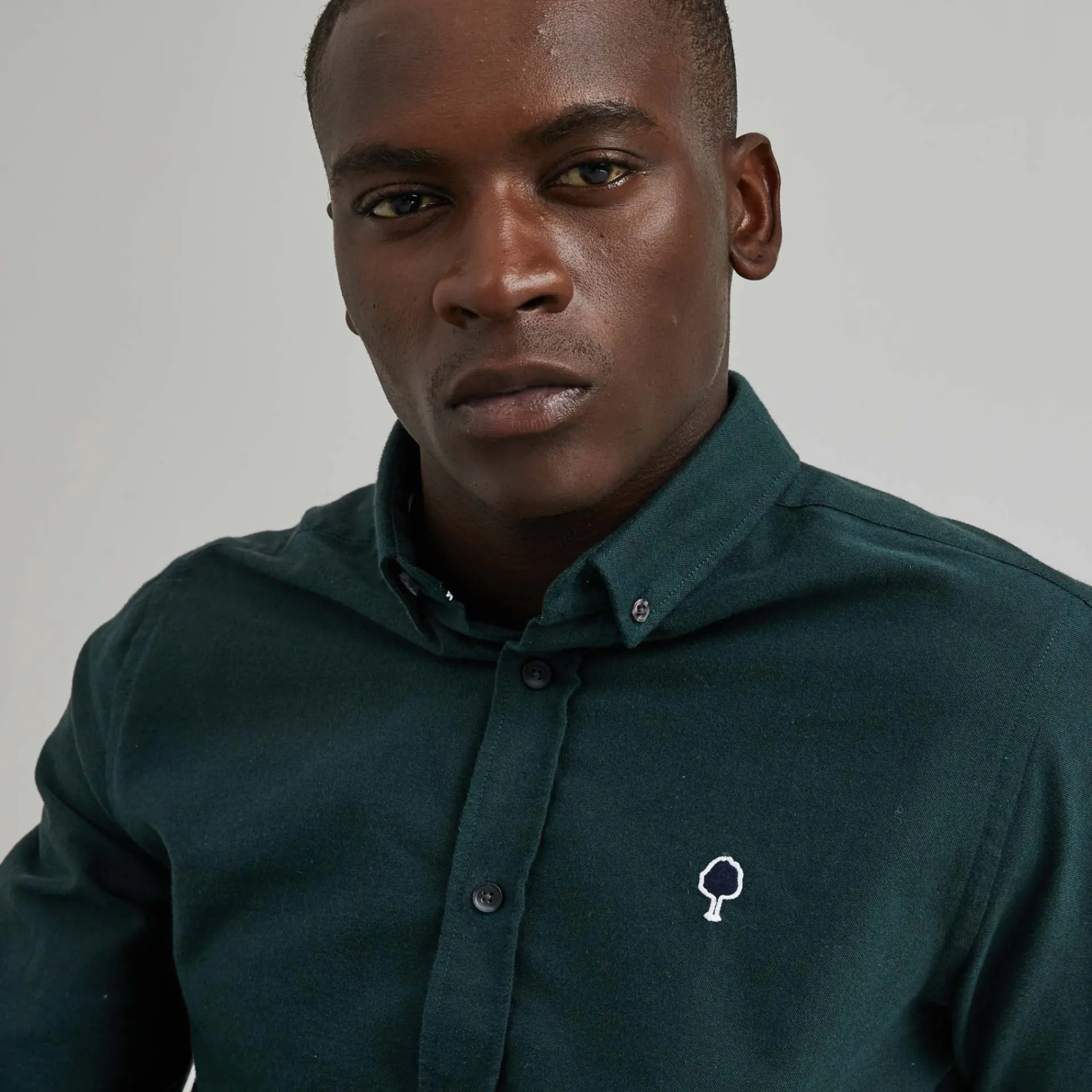 Chemises*FAGUO Chemise Classique Vert Fonce