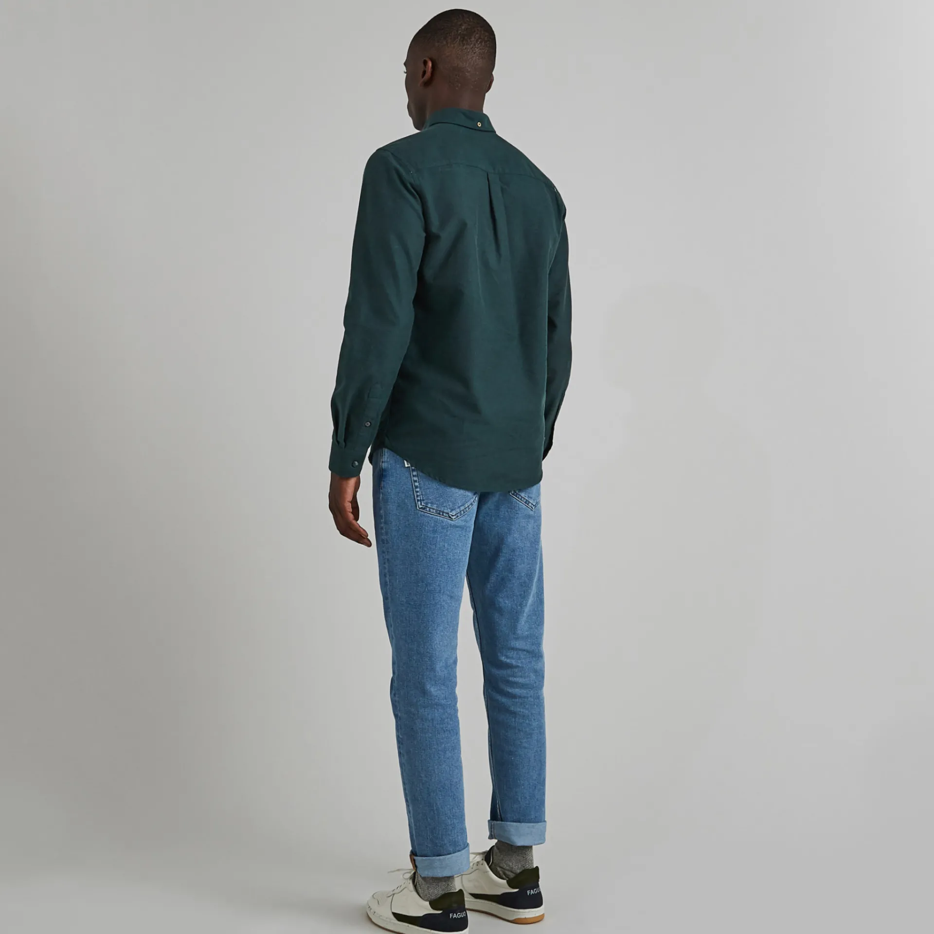 Chemises*FAGUO Chemise Classique Vert Fonce