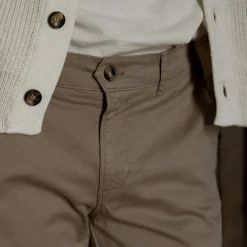 Pantalons & Chinos*FAGUO Chino Beige Clair Coupe Ajustee