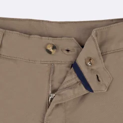 Pantalons & Chinos*FAGUO Chino Beige Clair Coupe Ajustee