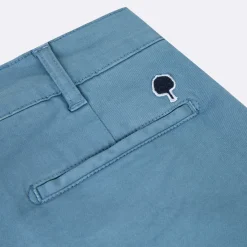 Pantalons & Chinos*FAGUO Chino Bleu Clair Coupe Ajustee