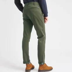Pantalons & Chinos*FAGUO Chino Kaki Coupe Ajustee