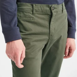 Pantalons & Chinos*FAGUO Chino Kaki Coupe Ajustee