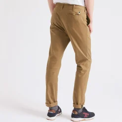 Pantalons & Chinos*FAGUO Chino Tabac Coupe Ajustee