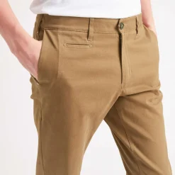 Pantalons & Chinos*FAGUO Chino Tabac Coupe Ajustee