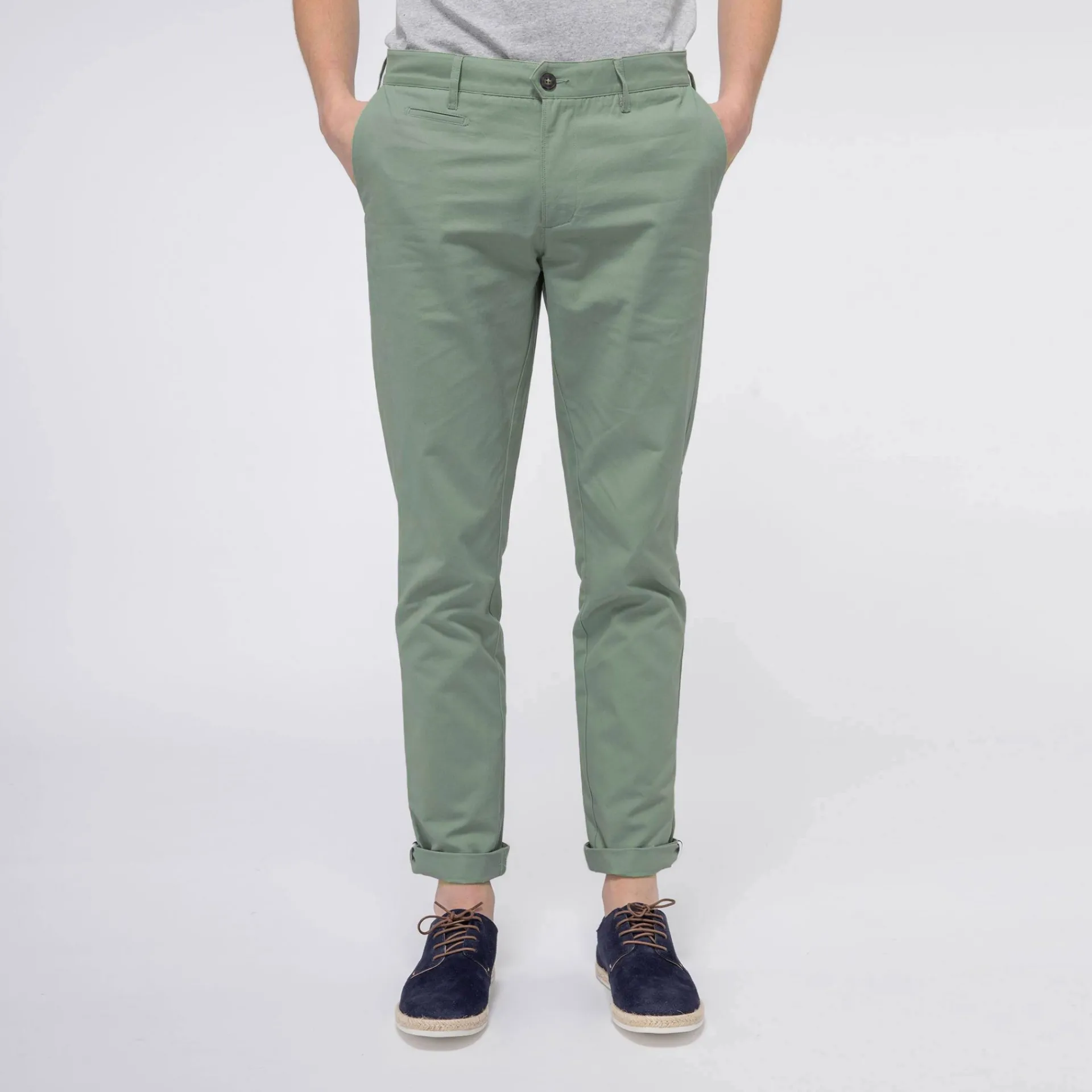 Pantalons & Chinos*FAGUO Chino Vert Clair