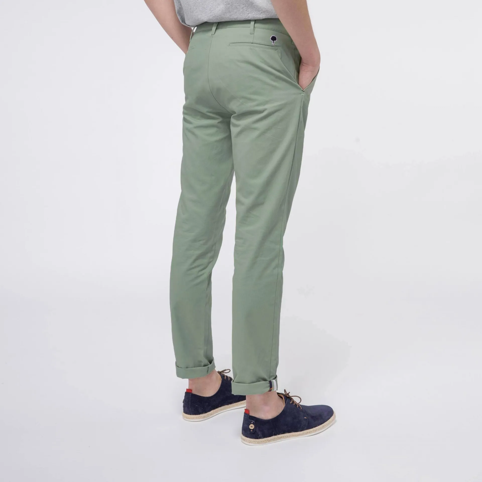 Pantalons & Chinos*FAGUO Chino Vert Clair