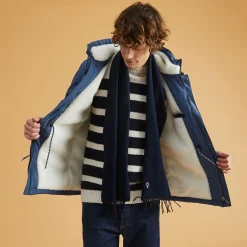 Autres Accessoires*FAGUO Echarpe Bleu Marine