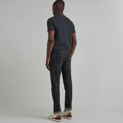 Jeans*FAGUO Jean Black Washed Coupe Slim