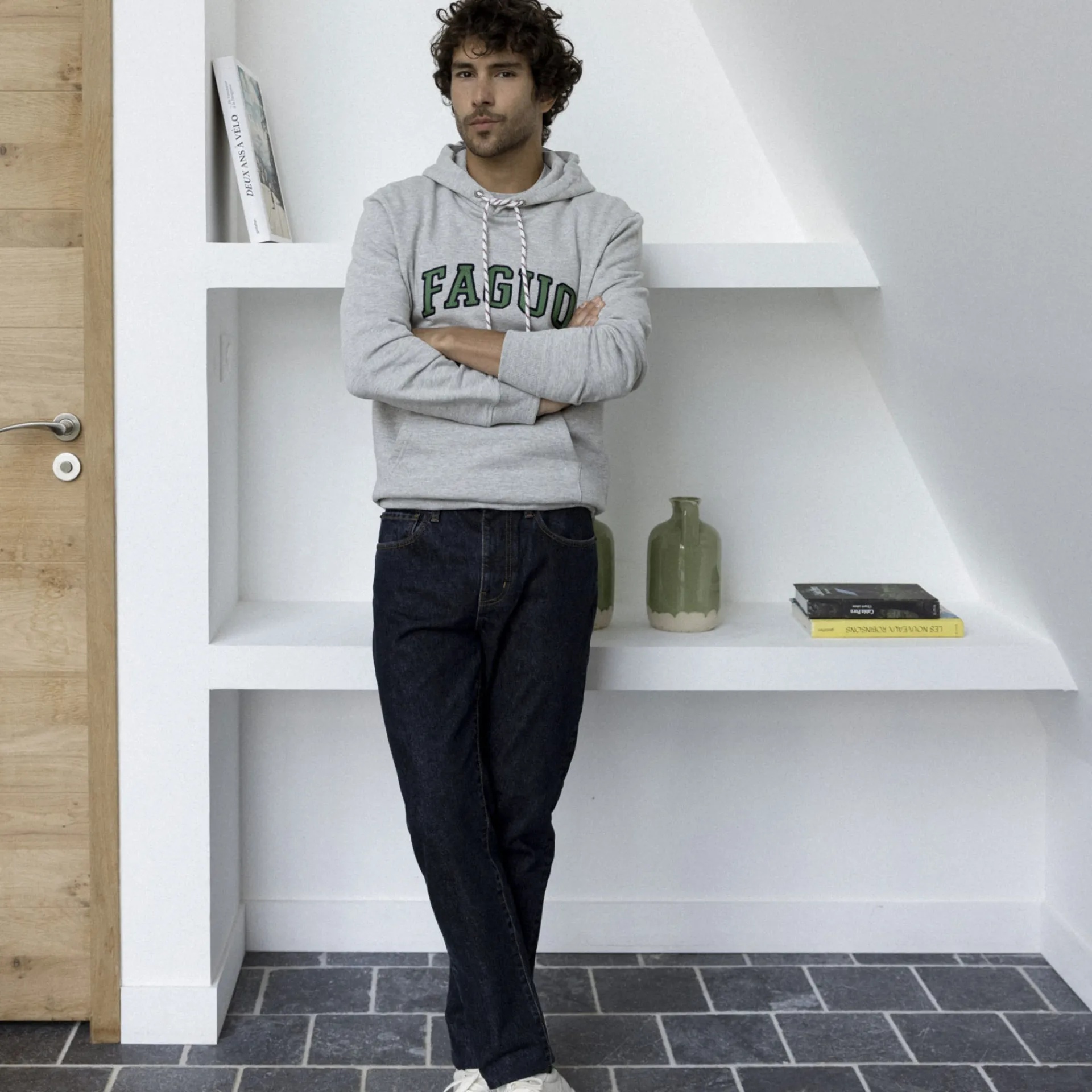 Vêtements*FAGUO Jean Denim Brut Coupe Fuselee