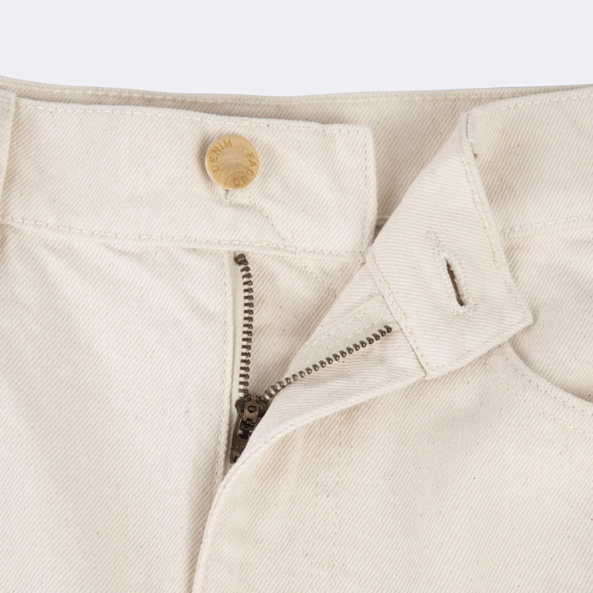 Jeans*FAGUO Jean Ecru Coupe Fuselee