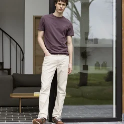 Jeans*FAGUO Jean Ecru Coupe Fuselee