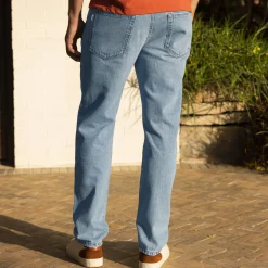 Vêtements*FAGUO Jean Light Denim Coupe Fuselee